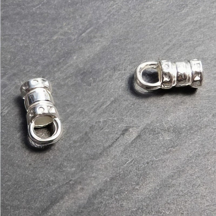 Quetsch/Klebehülse mit Ring 10x5mm 10Stk