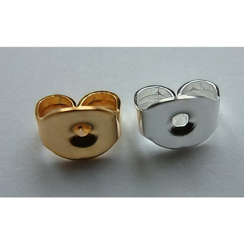 Ohrstecker Hinterteil versilbert 10 Stück