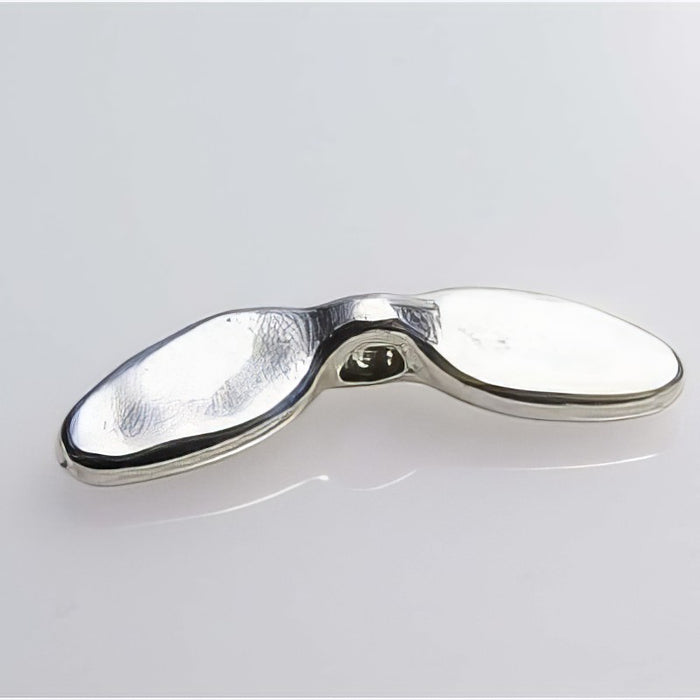 Engelflügel  Metall silberf.29.5x8mm 5 Stück