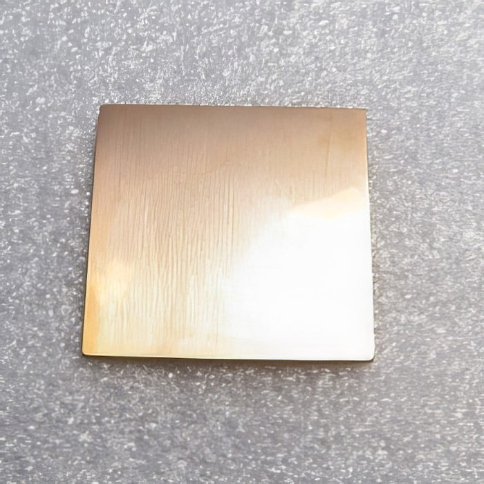 Kupfer Platte rechteck 24x20mm 0.7mm 1 Stk.