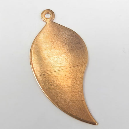 Kupfer Platte Blatt  33x15 mm 0.7mm 1 Stk.