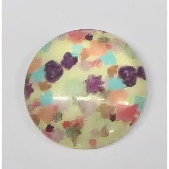 Cabochon en verre avec motif 16+20mm 1 pièce
