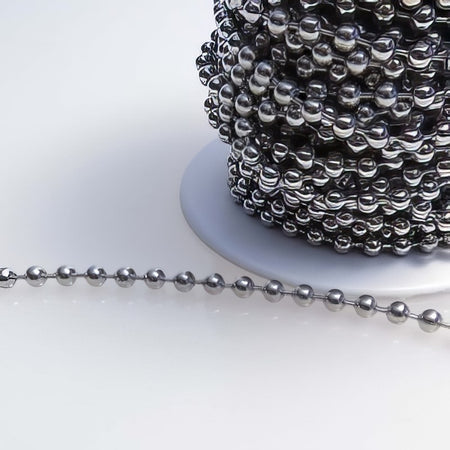 XL Kugelkette 1.5mm Edelstahl ca.10m