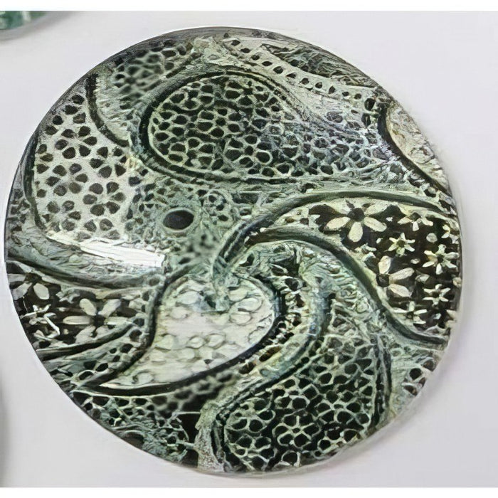 Cabochon in vetro con soggetto 25 mm, 1 pezzo
