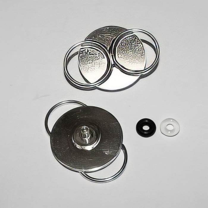 Wechsel Anhänger/Armbandschlaufe Doppelring  1 Stück