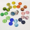 Glas Cabochon 12mm Catseye 1 Stück