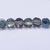 Glas rund Facetiert multicolor AB 3mm 1 Strang