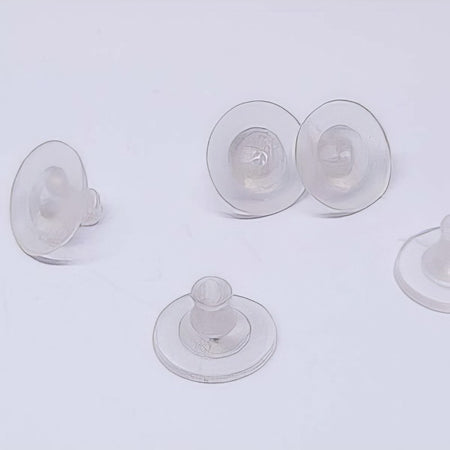 Ohrstecker Hinterteil rubber comfort 10 Stück