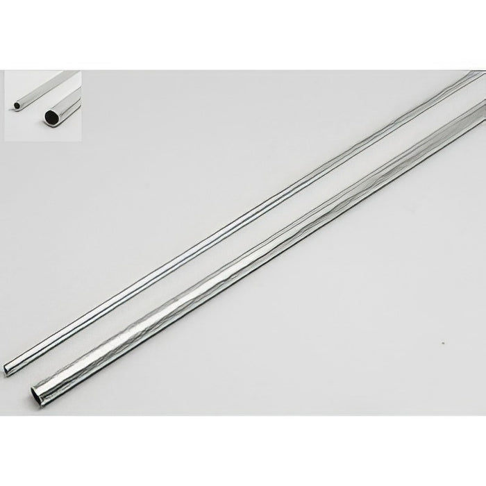 Rohr, fein Silber 2.3mm x 0.2.5mm 30cm