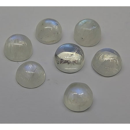 Cabochon Mondstein rund 5mm 1Stk.