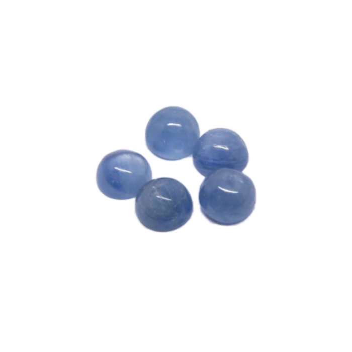 Cabochon Kyanite rund 4mm 1Stk.