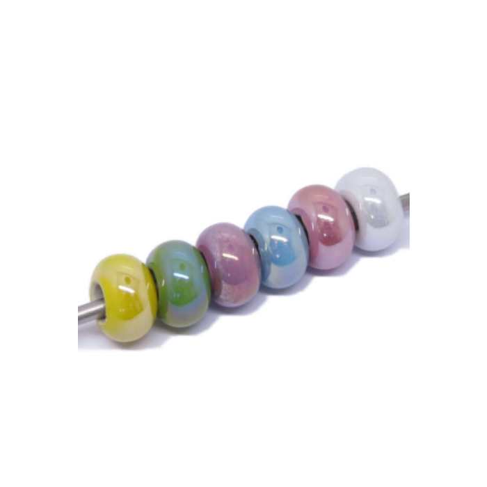 Perles en céramique et porcelaine