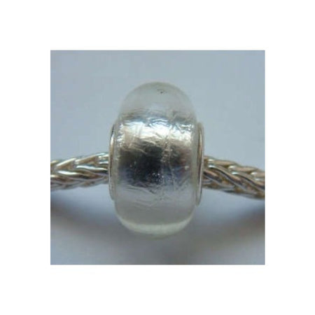 Easy style Perle 925 transparent silver 1 Stück
