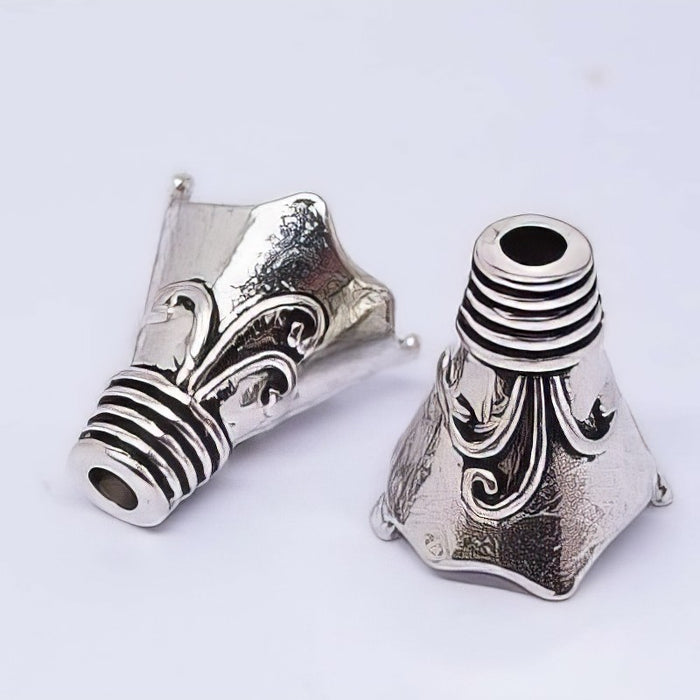Perlenkappe Adele 12,5x10mm 2 Stück