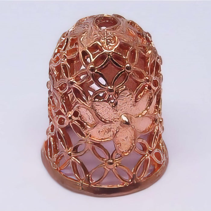 Bead cap flower 14.5x12mm, assorted colors, 2 pieces