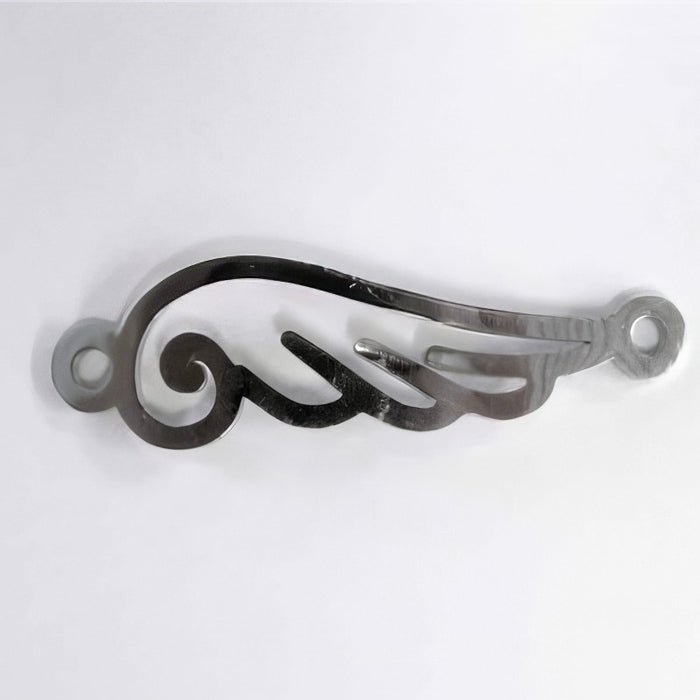 Link Flügel edelstahl 33x10mm 1 Stk.