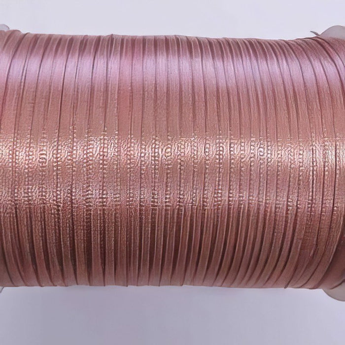 Satinband rosegold 3mm ab Meter