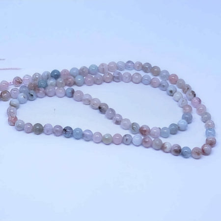 Morganite 4mm FL.1mm ca 40cm 1 Strang