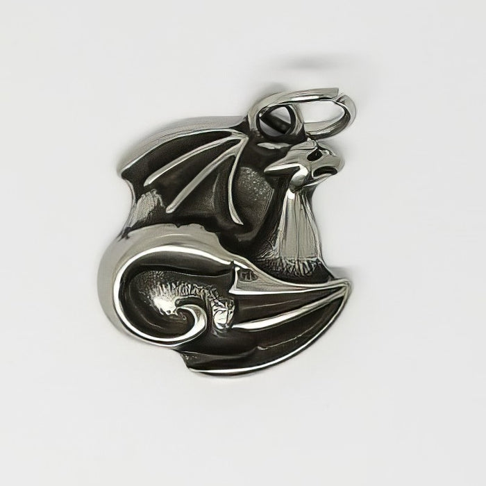 Anhänger Edelstahl Drachen 21x18x3.5mm