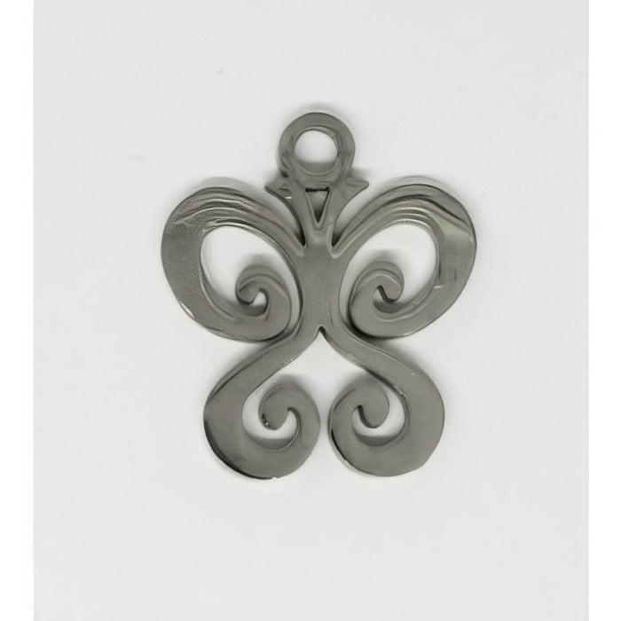 Anhänger Edelstahl Schmetterling 14x12x1mm