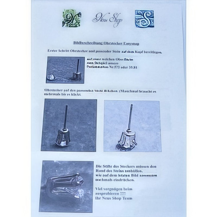 Gratis Flyer Ohrstecker Easy Snap und Bastelidee