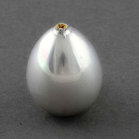 Muschelkern Perle Tropfen 18x13mm 1 Stk.