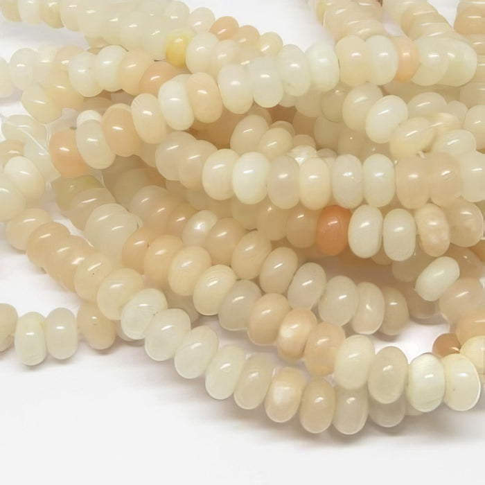 Apricot Aventurin Rondellen 8x5mm L1mm 1 Strang