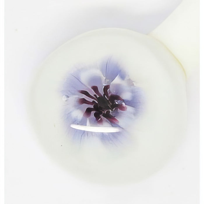 Murrini blume violett Handmade ca 10cm 4-6mmØ