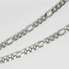 Figarokette 3.5x2mm breit Edelstahl 1m