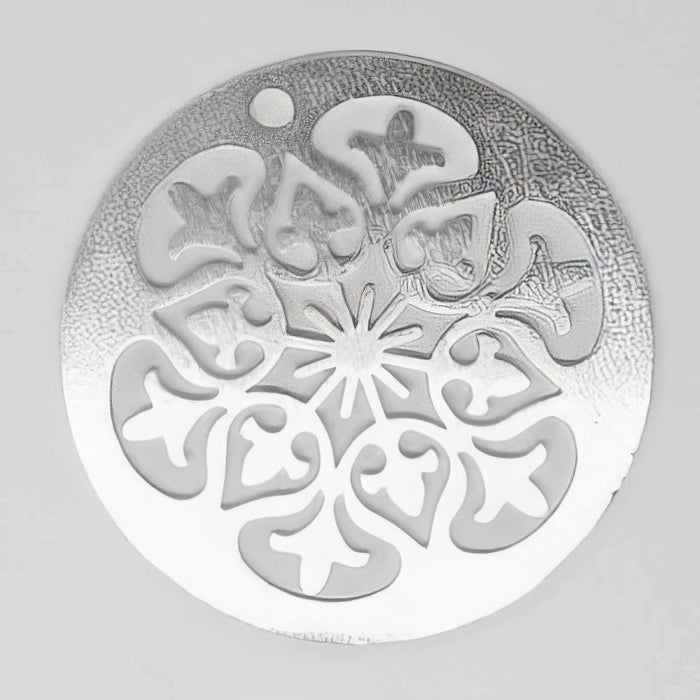Medallion aus Aluminium Mandala 50mm