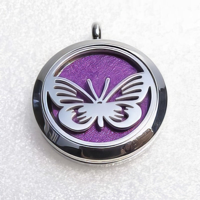 Anhänger Schmetterling Aromatherapie/Parfum diffuser Ch-Stahl 1 Stk