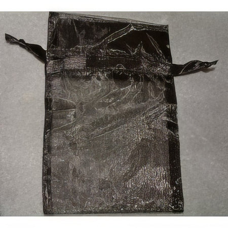 Organzasäckli schwarz 15x10cm 1 Stück