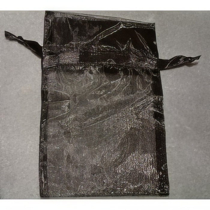 Organzasäckli schwarz 15x10cm 1 Stück