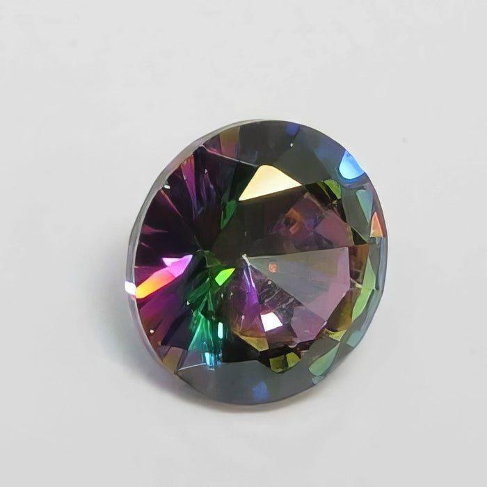 Cubic Zirkonia 6mm holios "Nur kalt fassen"  1 Stück