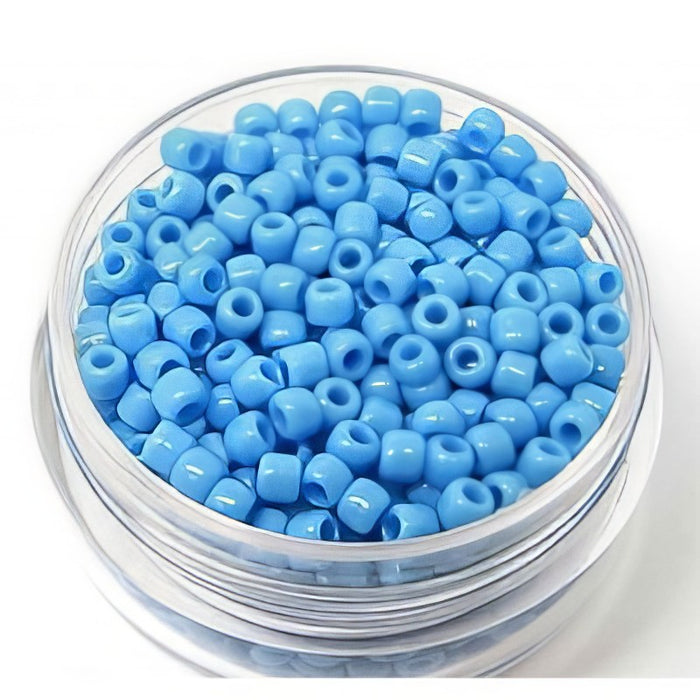 Rocailles Japan opak hellblau 3mm 16gr