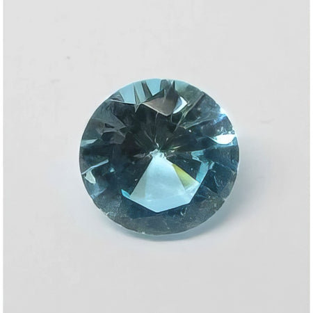 Zirkonia Aquamarin 5mm 1 Stück Getestet bei 650 C° Farbstabil