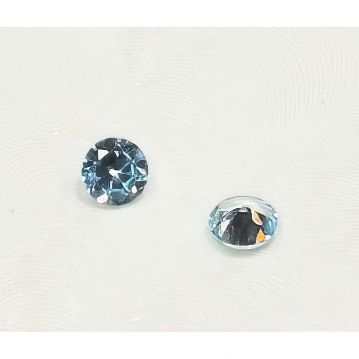 Zirkonia Aquamarin 3mm 1 Stück Getestet bei 650 C° Farbstabil