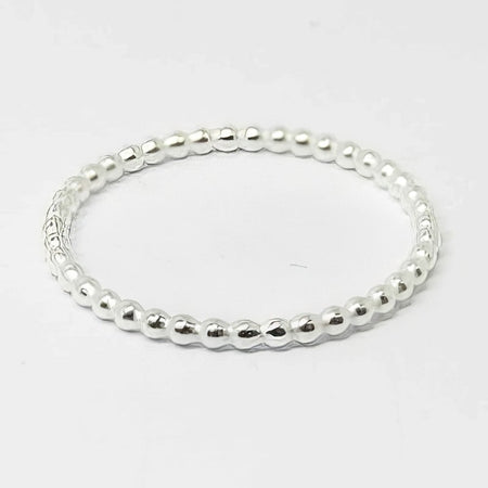Fingerring 925 Sterling Silver  Dotts Nr. 8 /18