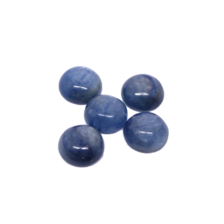 Cabochon Kyanite rund ca. 6mm 1Stk.