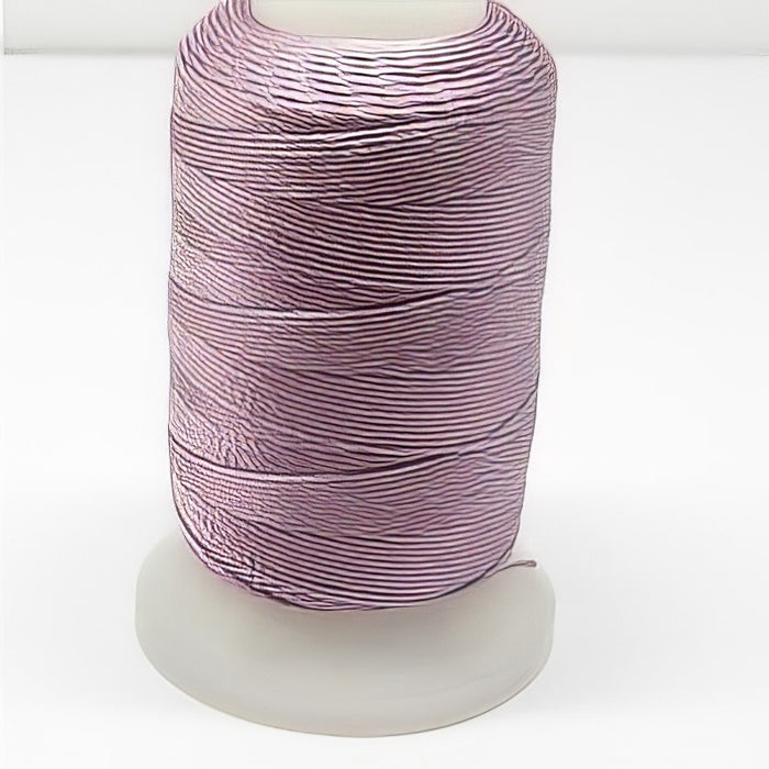 Perlenfaden zum knüpfen 0.38mm lila #F SEIDE 128m
