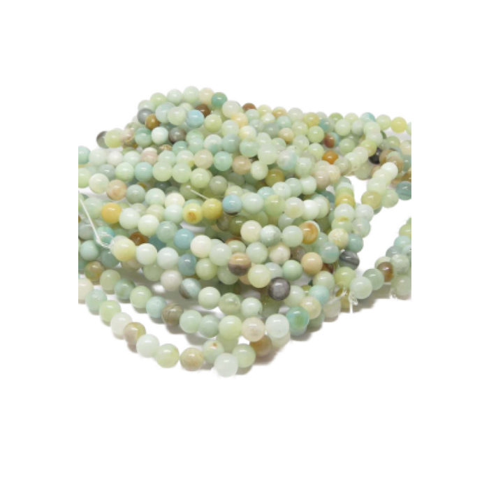 Amazonit (1) natural 6mm  1 Strang