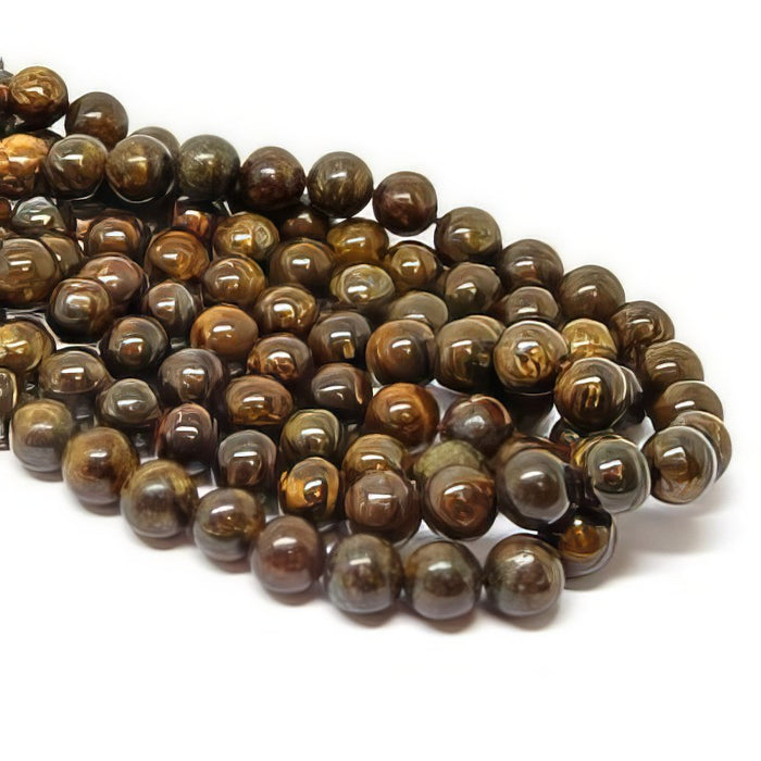 Bronzit natural 6mm  1 Strang