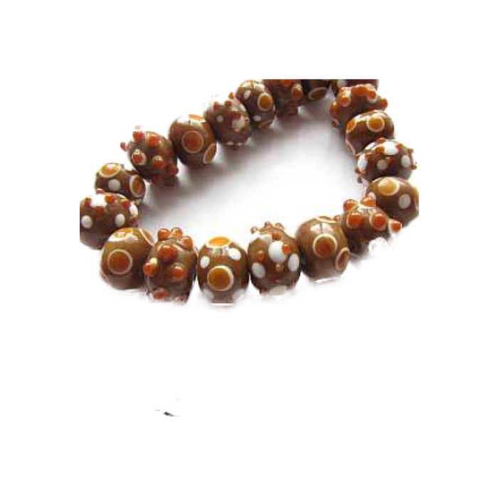 Art glass mix caramel 20 Stck