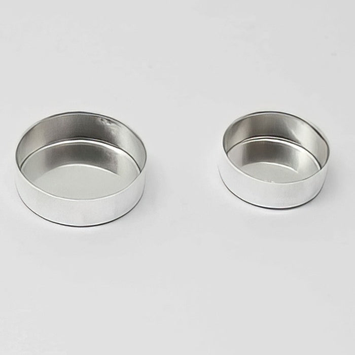 Bezel Schälchen 925 Silber 4mm Kante 10mm 1 stk.