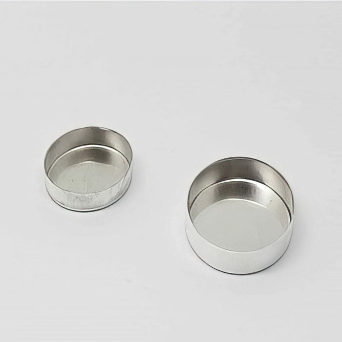 Ovale 12x10mm Bezel Schälchen 925 Silber 4mm Kante 1 stk.