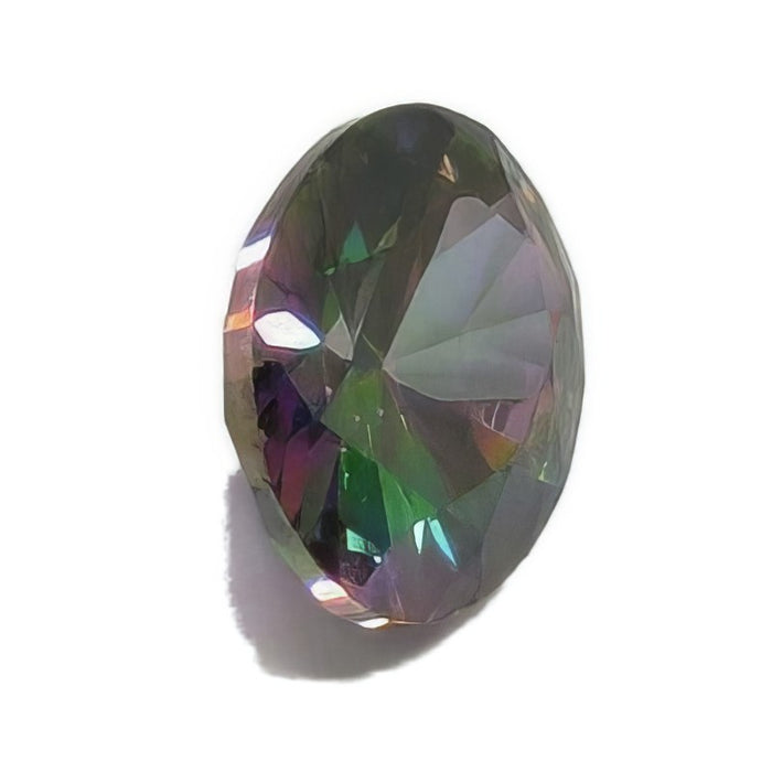 Zirkonia holios oval 8x6mm "Nur kalt fassen"  1 Stück – Bild 3