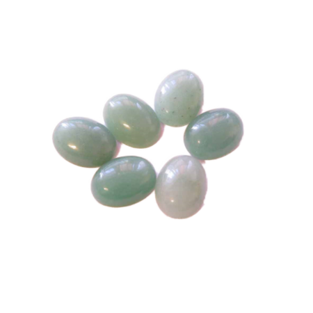 Aventurin Oval Cabochon hell 12x16mm 1 Stück