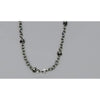 Edelstahlstahl Collier mit 2mm Perlen 45cm 1 Stück – Bild 2