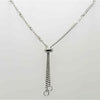 Edelstahl Collier verstellbar 76cm 1 Stück – Bild 2