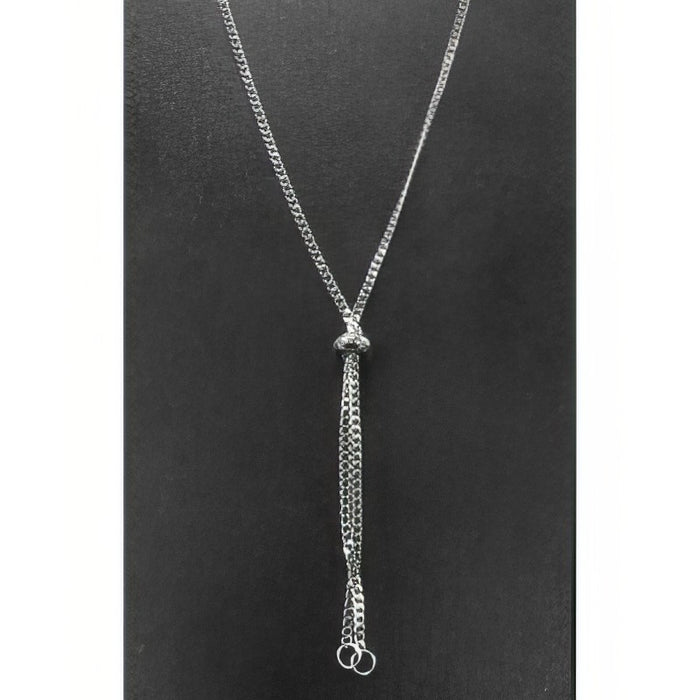 Edelstahl Collier verstellbar 76cm 1 Stück
